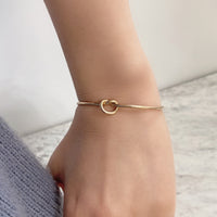 Adjustable Interlocking Cuff Bracelet