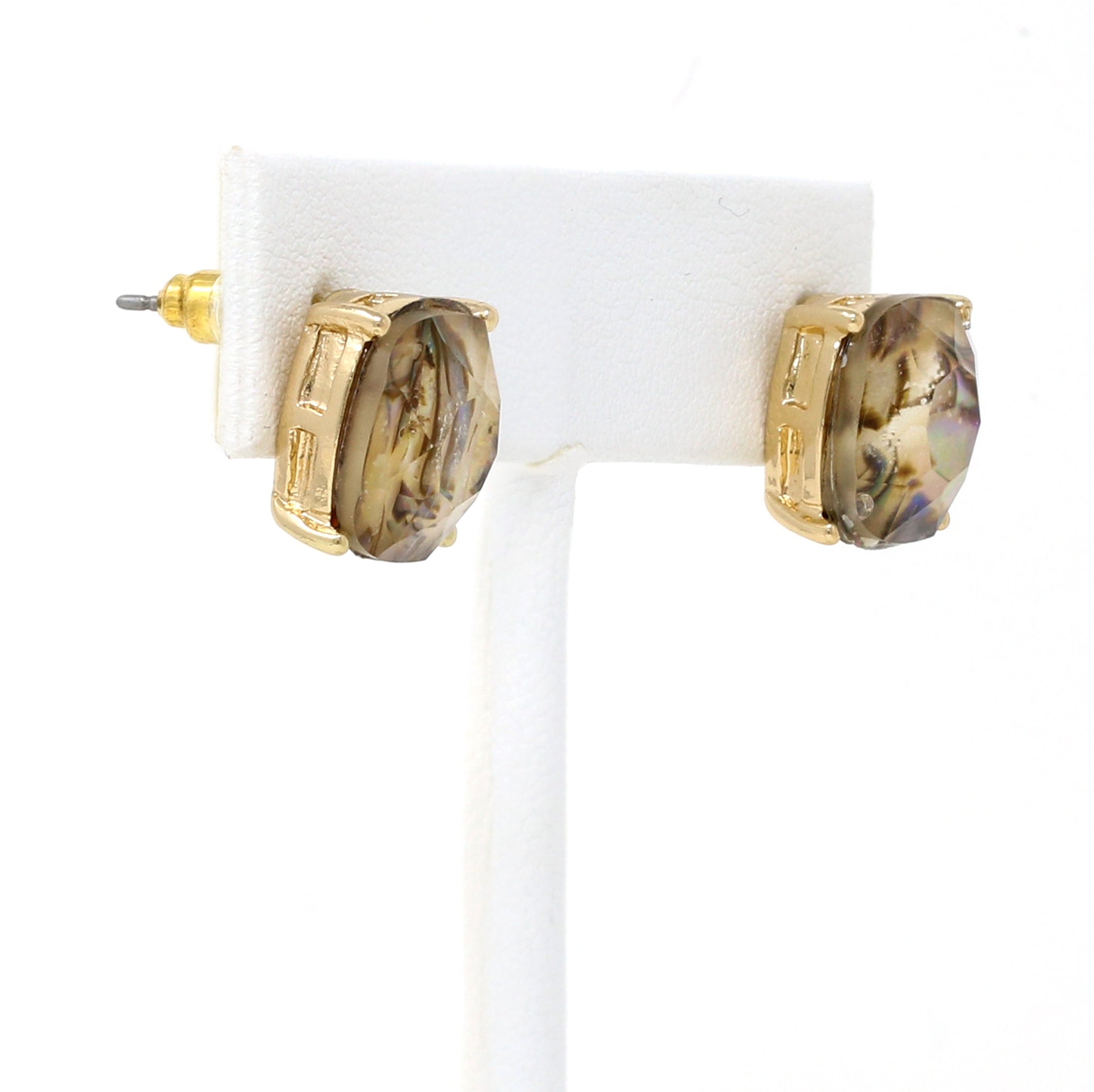 Abalone Stud Earrings