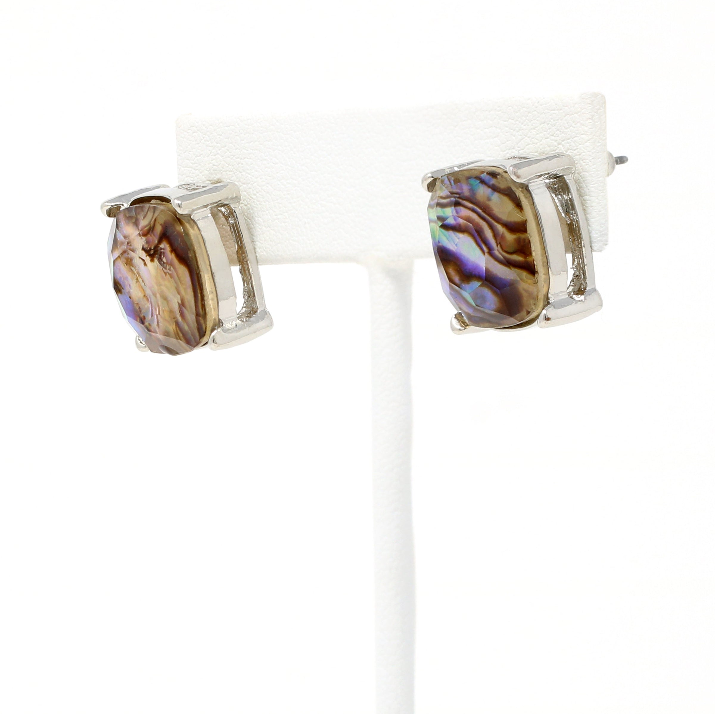 Abalone Stud Earrings
