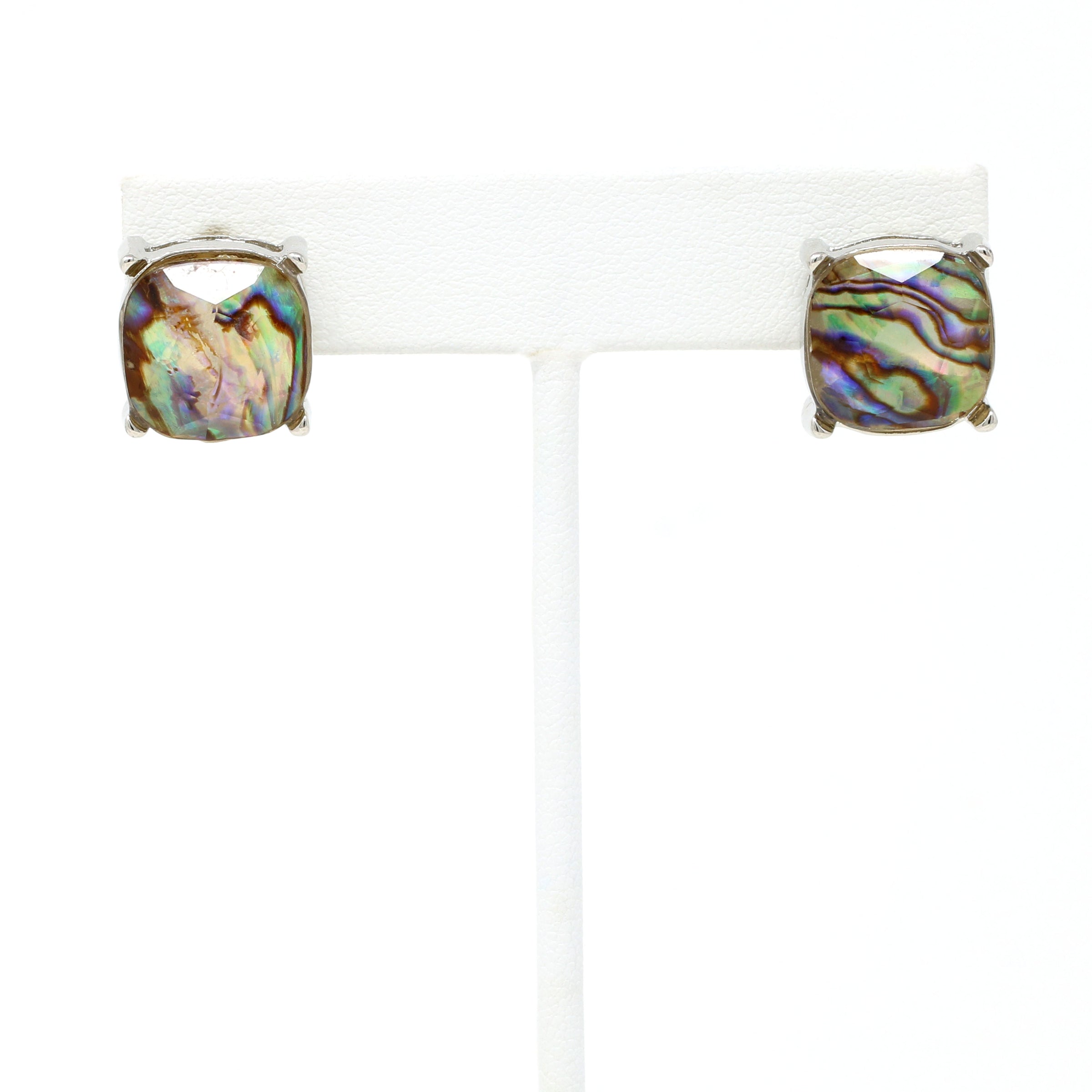 Abalone Stud Earrings