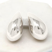 Puffy Bold Teardrop Earrings