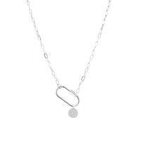 Carabiner Necklace with Charm