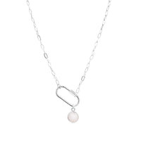 Carabiner Necklace with Charm
