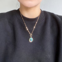 Modern Abalone Necklace