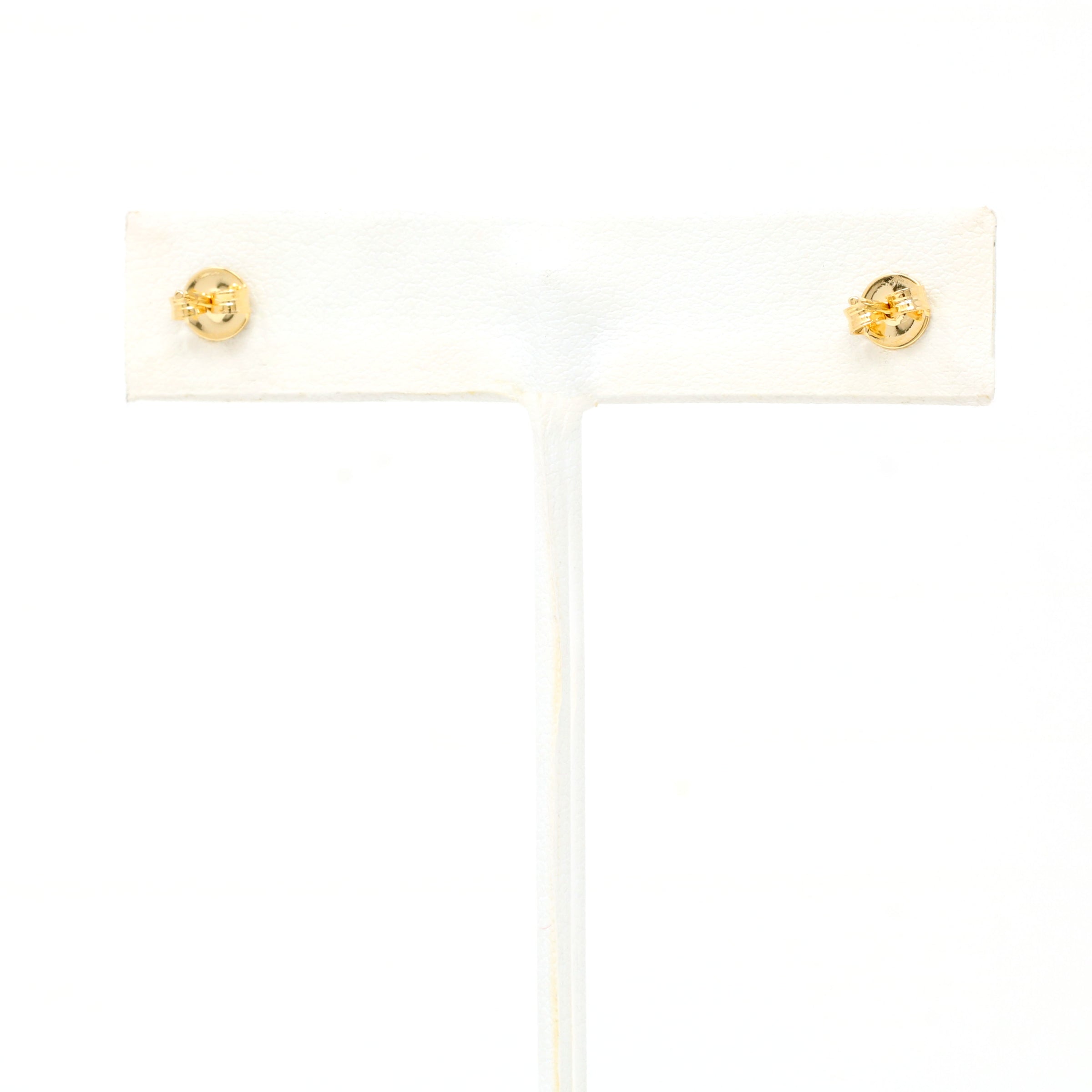 Gold Filled Evil Eye Stud Earrings