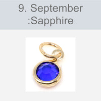 Birthstone Charm