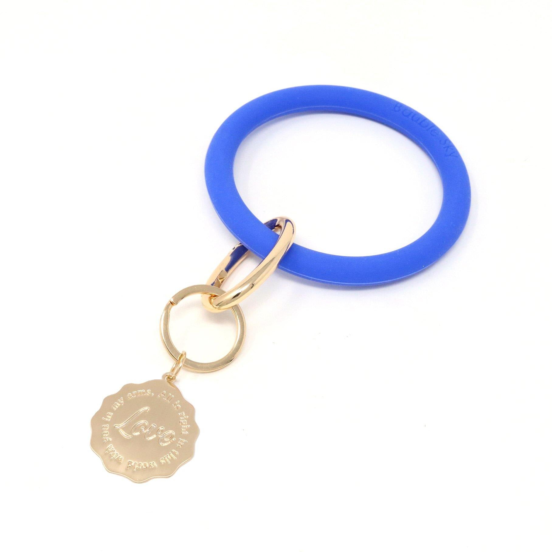 Silicone Keyring Love Bracelet - Bauble Sky