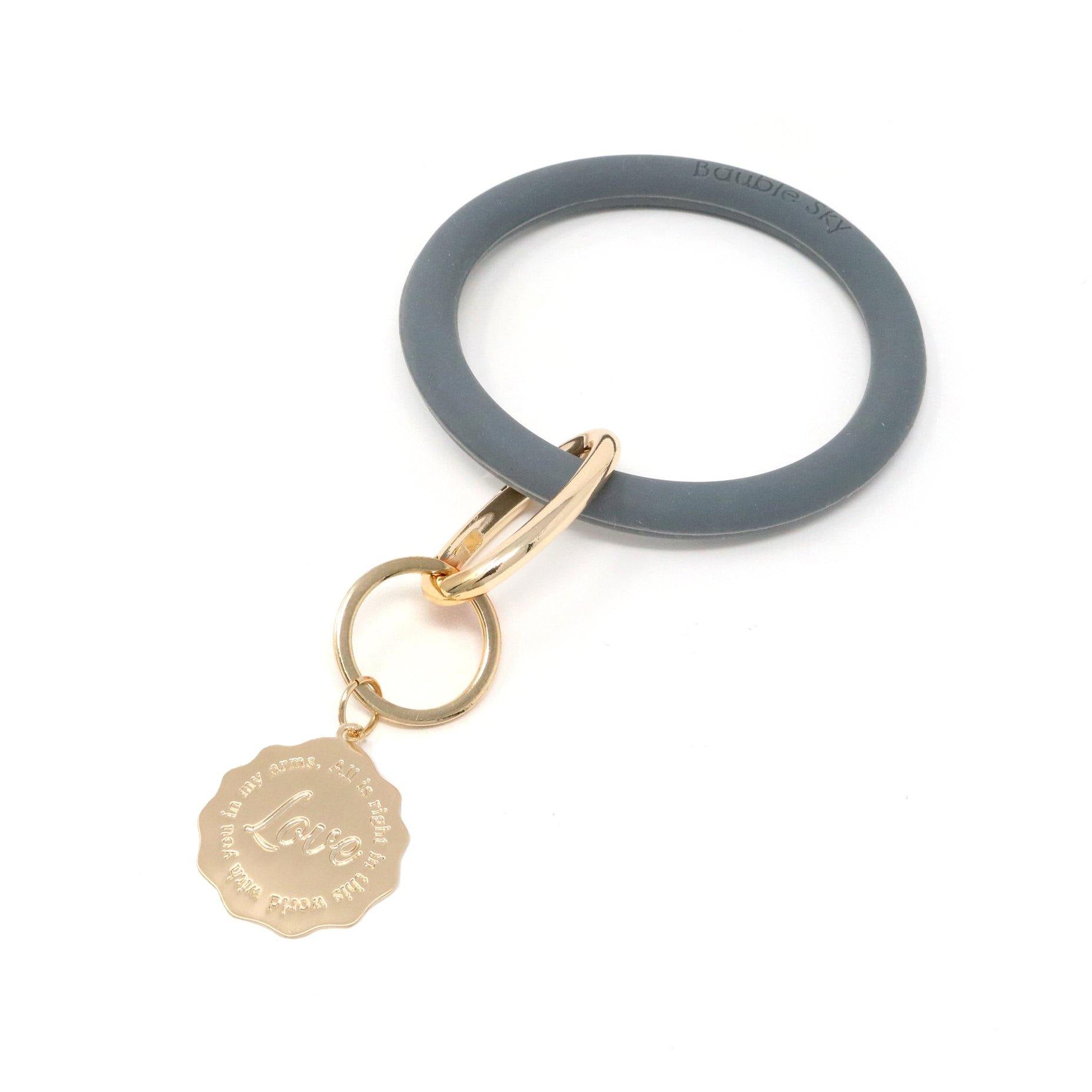 Silicone Keyring Love Bracelet - Bauble Sky