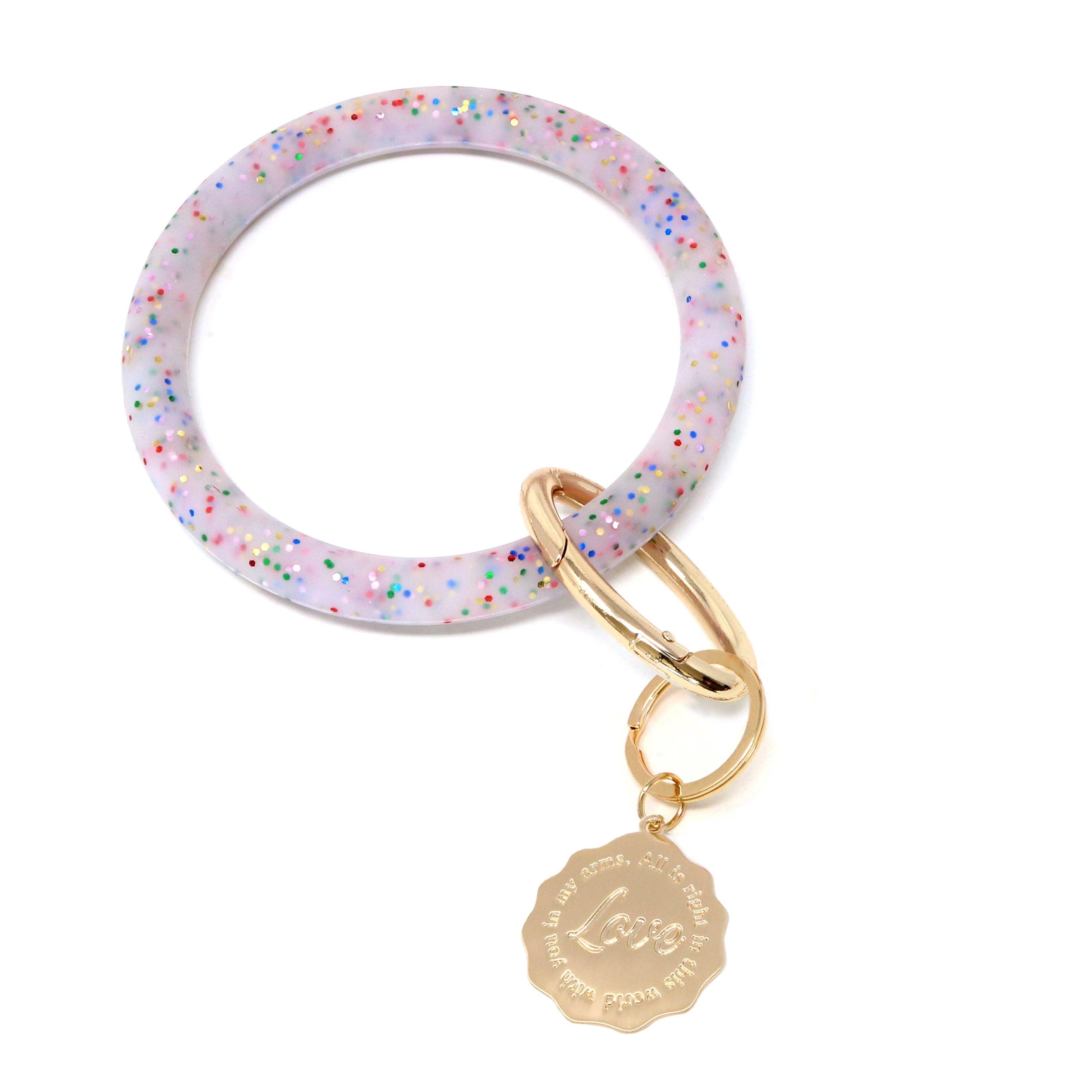 Silicone Keyring Love Bracelet - Bauble Sky