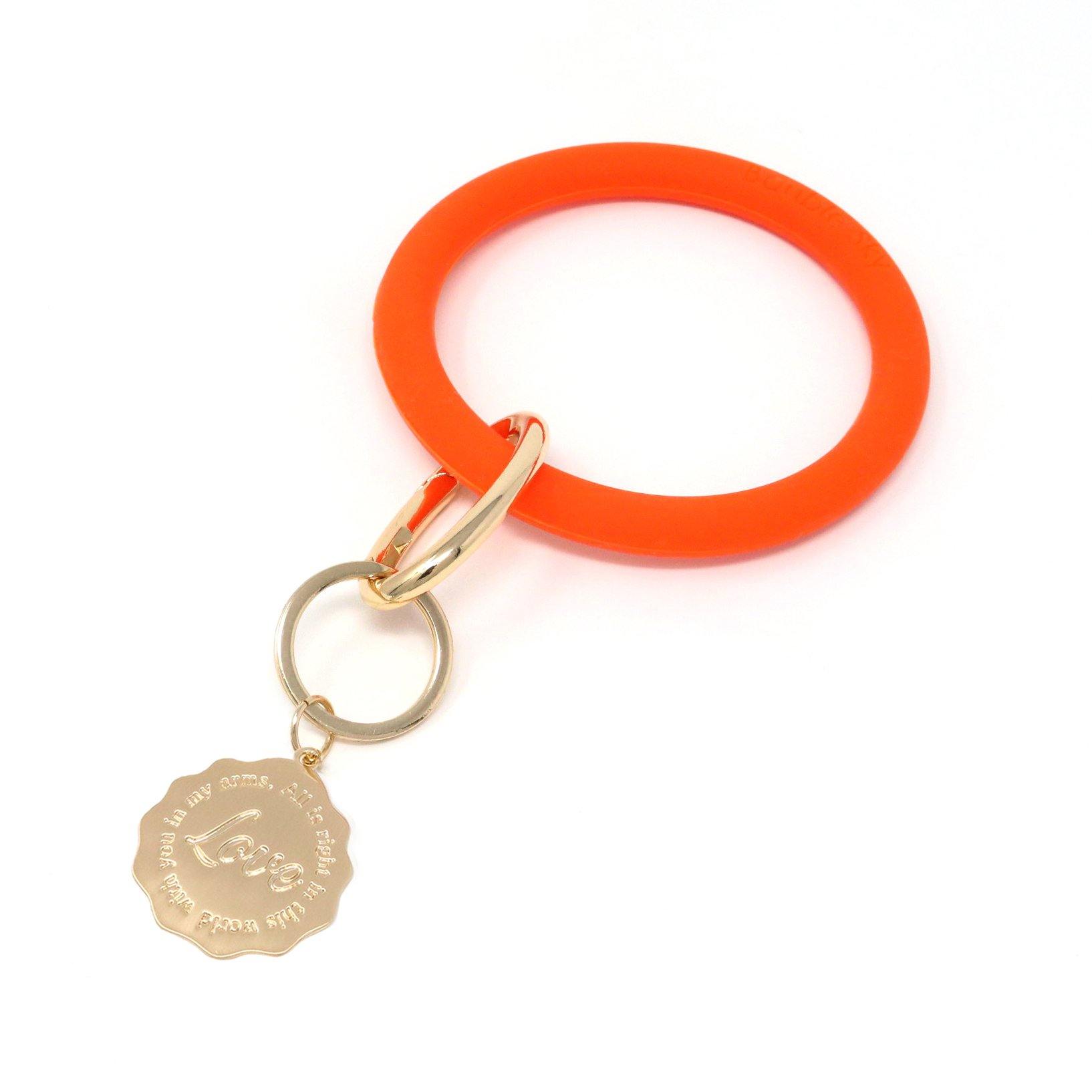 Silicone Keyring Love Bracelet - Bauble Sky
