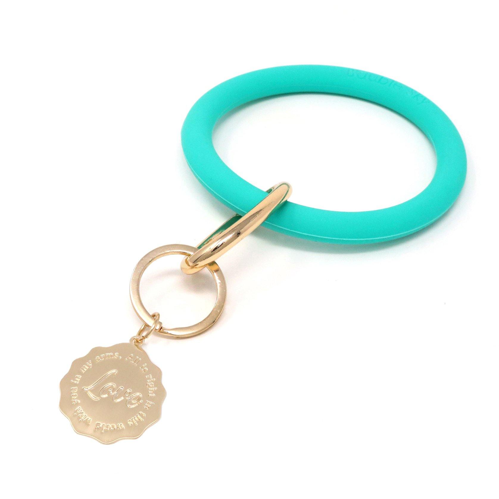 Silicone Keyring Love Bracelet - Bauble Sky