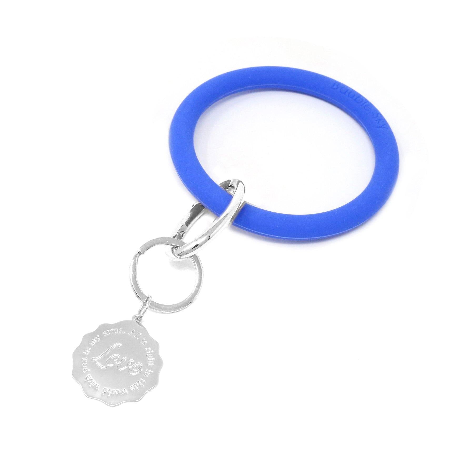 Silicone Keyring Love Bracelet - Bauble Sky