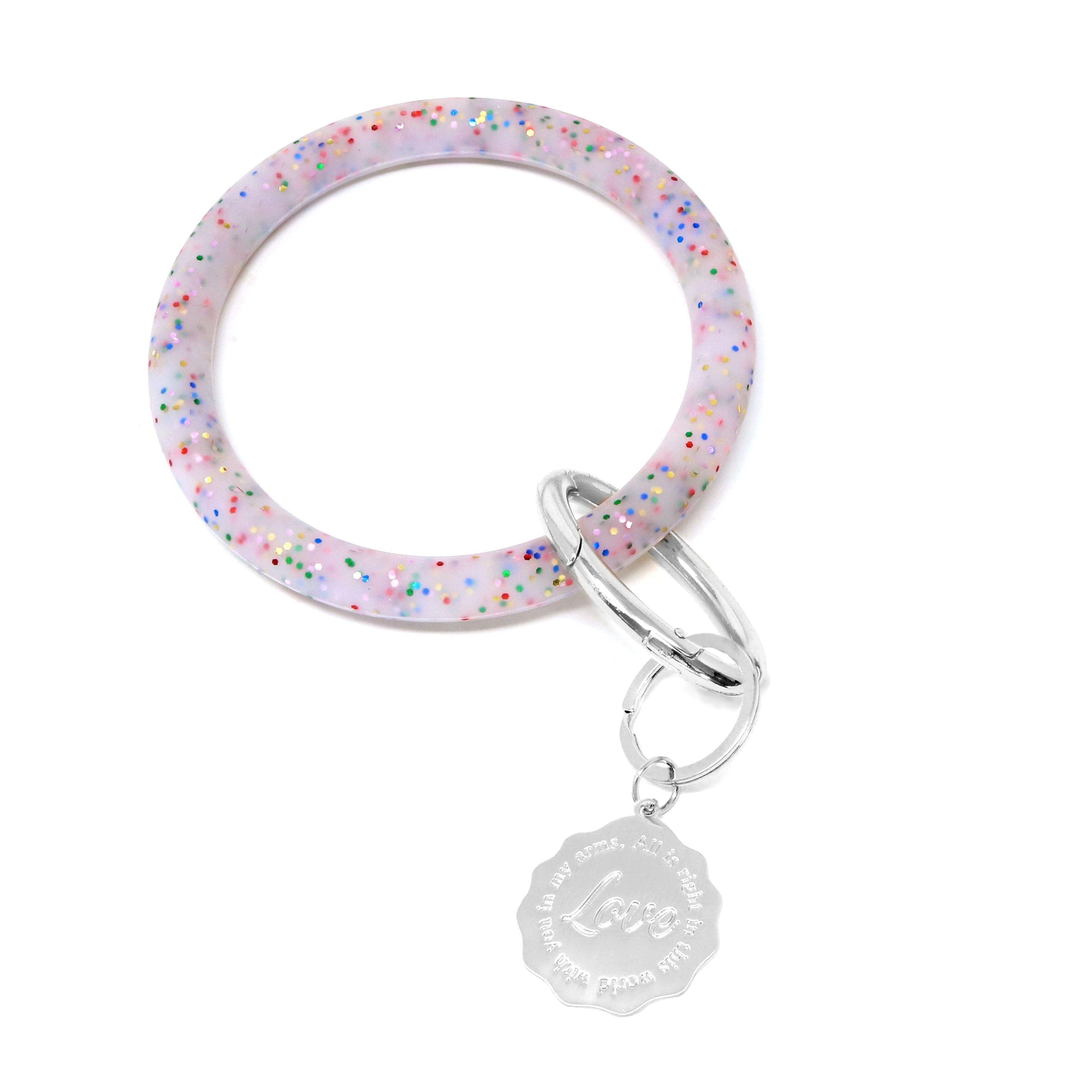 Silicone Keyring Love Bracelet - Bauble Sky