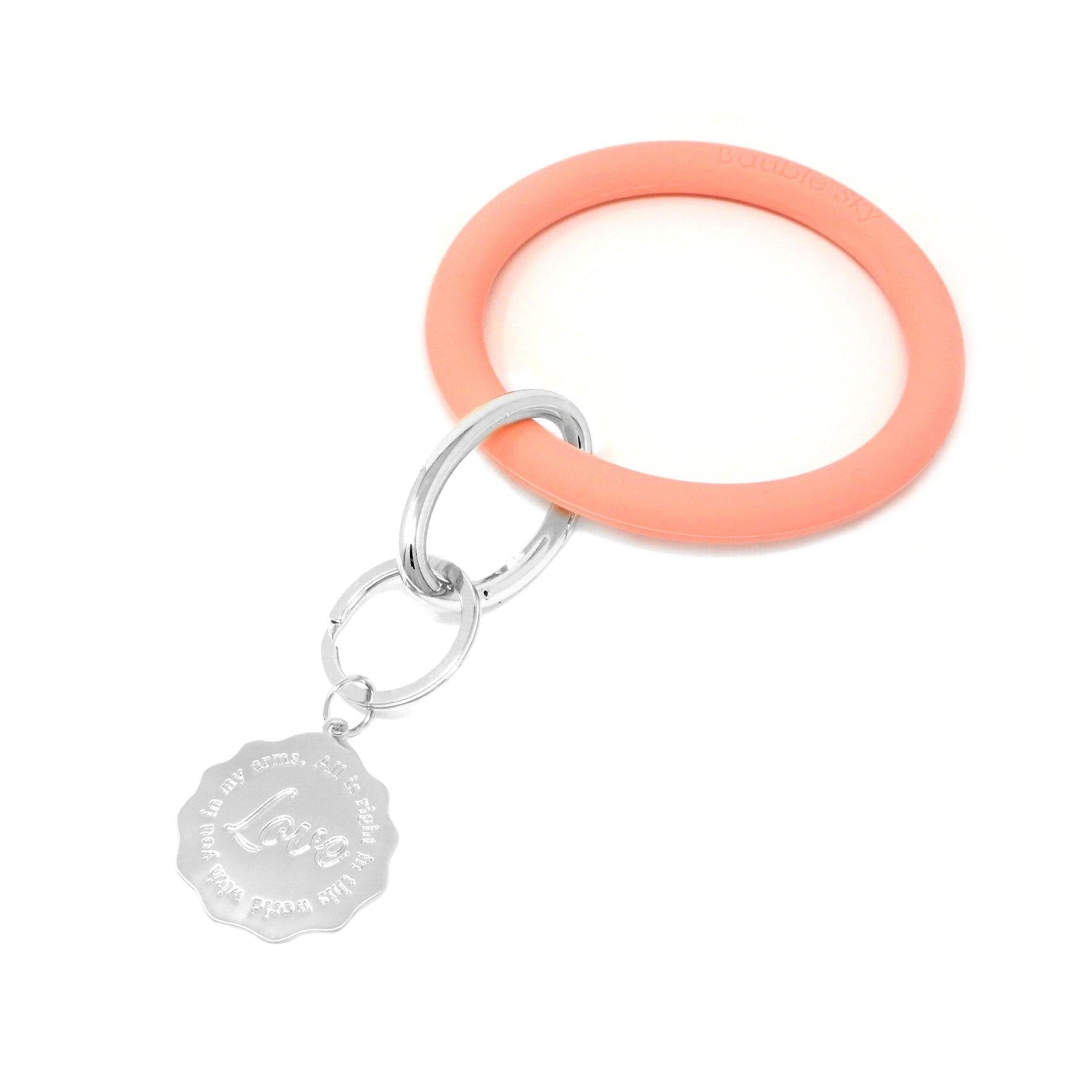 Silicone Keyring Love Bracelet - Bauble Sky