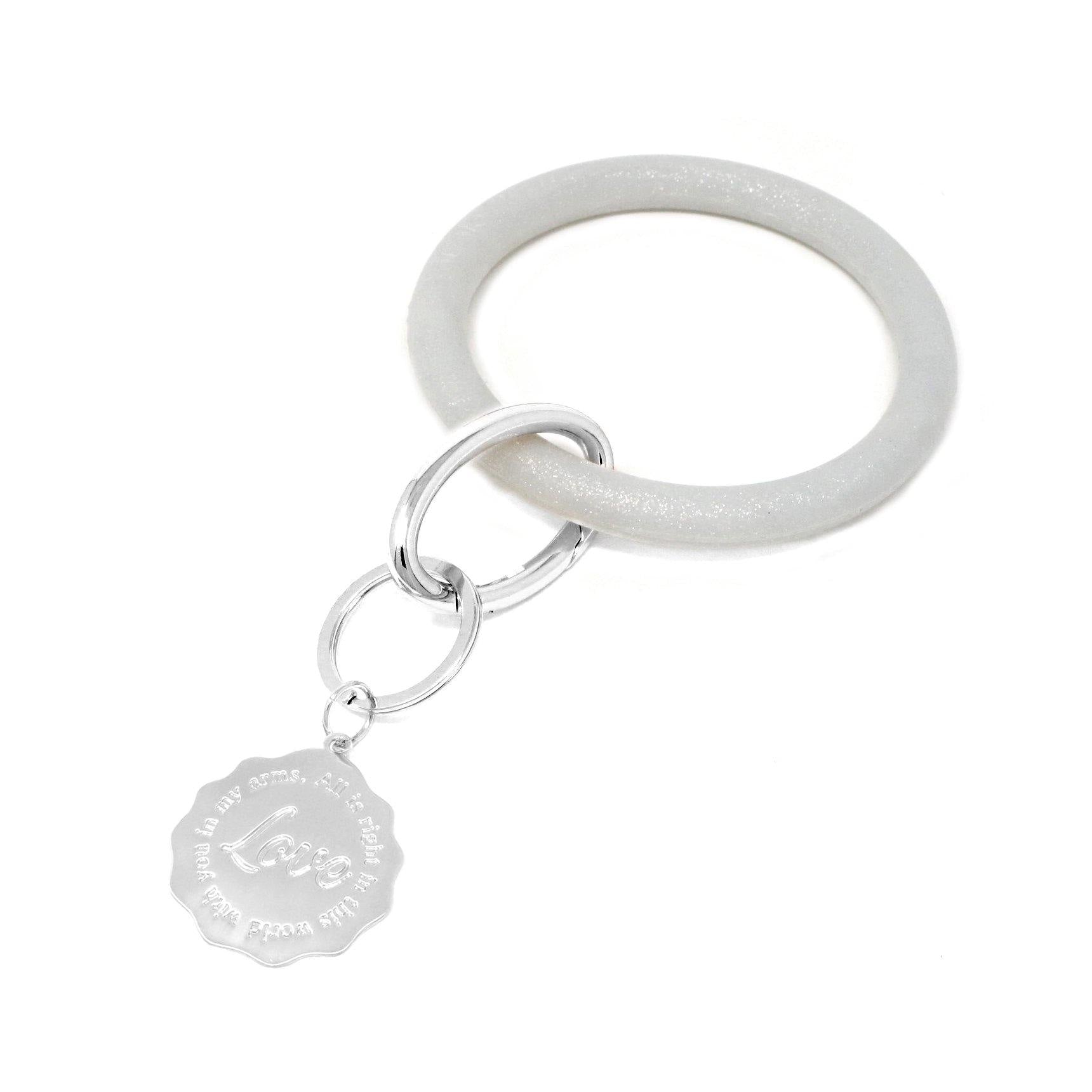 Silicone Keyring Love Bracelet - Bauble Sky