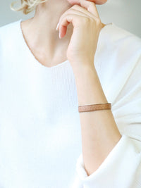 Leather Adjustable Cuff Bracelet - Bauble Sky