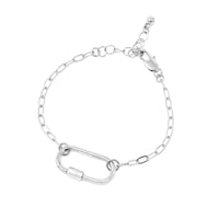 Carabiner Lock Linked Bracelet - Bauble Sky