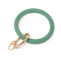 Silicone Key Ring Bracelet with Carabiner Lock - Bauble Sky