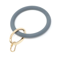 Silicone Key Ring Bracelet with Carabiner Lock - Bauble Sky