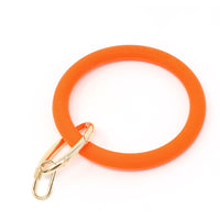 Silicone Key Ring Bracelet with Carabiner Lock - Bauble Sky