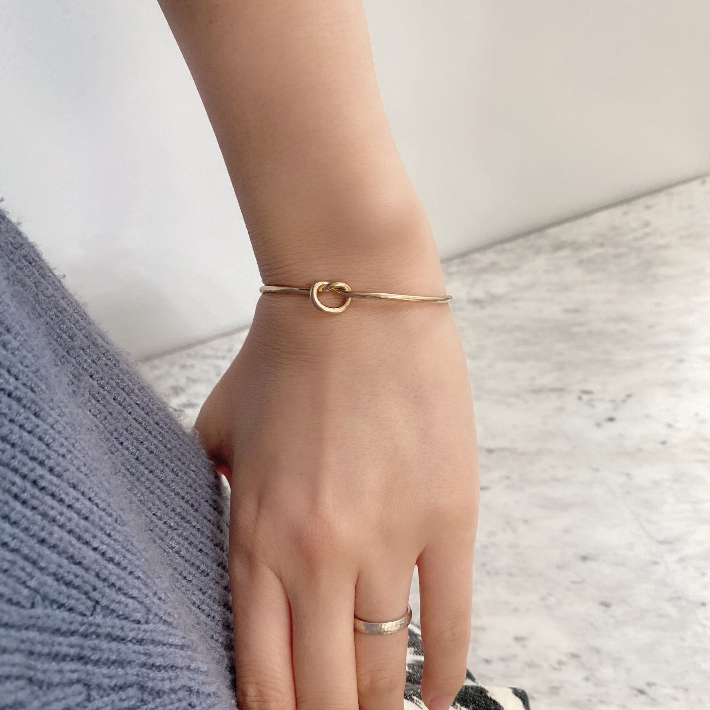 Adjustable Interlocking Cuff Bracelet