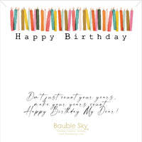 Personalized Birthday Initial Necklace