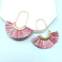 Modern Fan Tassel Hoop - Bauble Sky