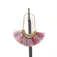 Modern Fan Tassel Hoop - Bauble Sky