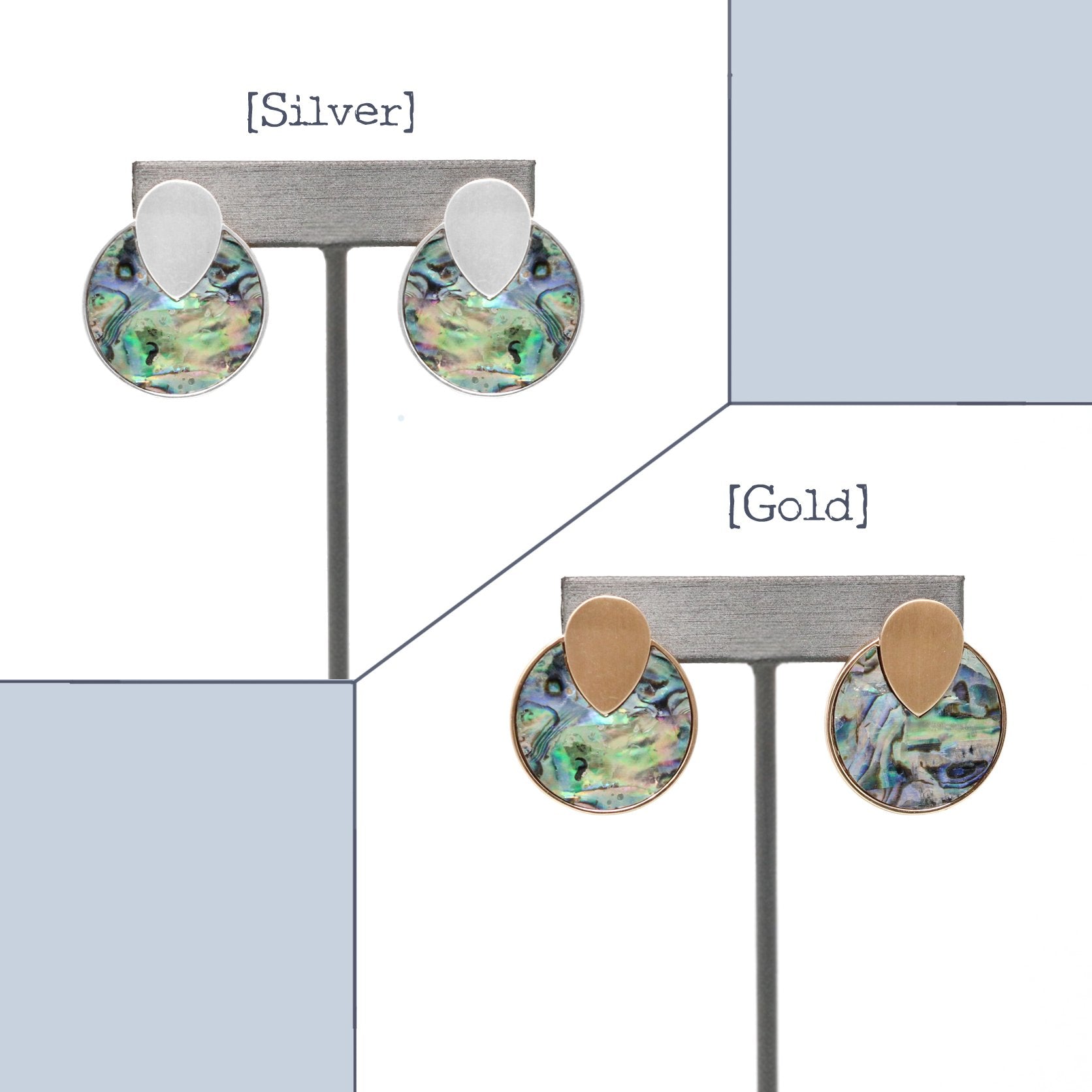 Abalone Shell Earring Stud - Bauble Sky