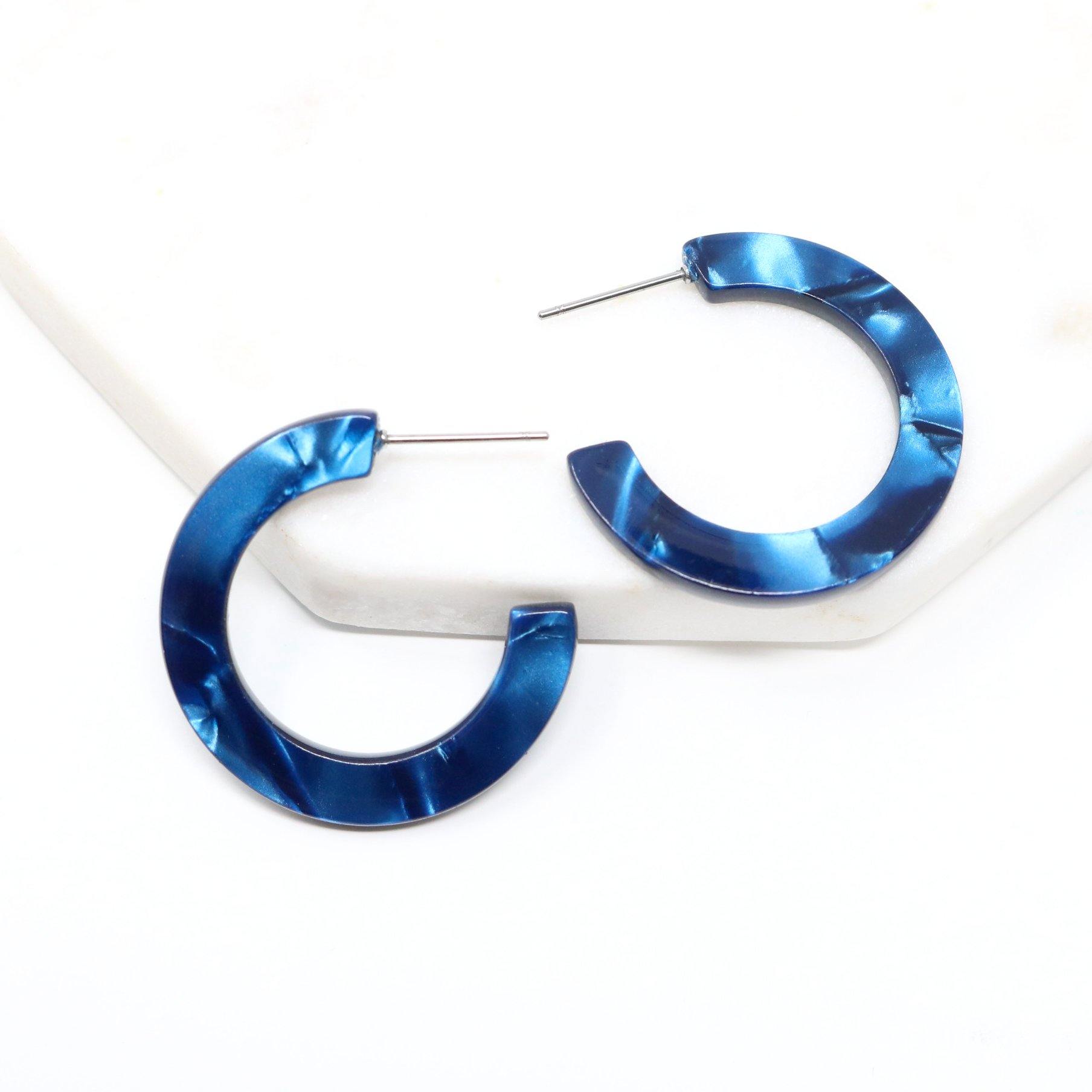 Small Resin Hoop - Bauble Sky