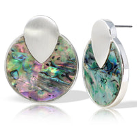 Abalone Shell Earring Stud - Bauble Sky
