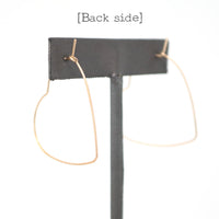 Lightweight Heart Metal Hoop - Bauble Sky