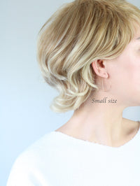 Lightweight Heart Metal Hoop - Bauble Sky