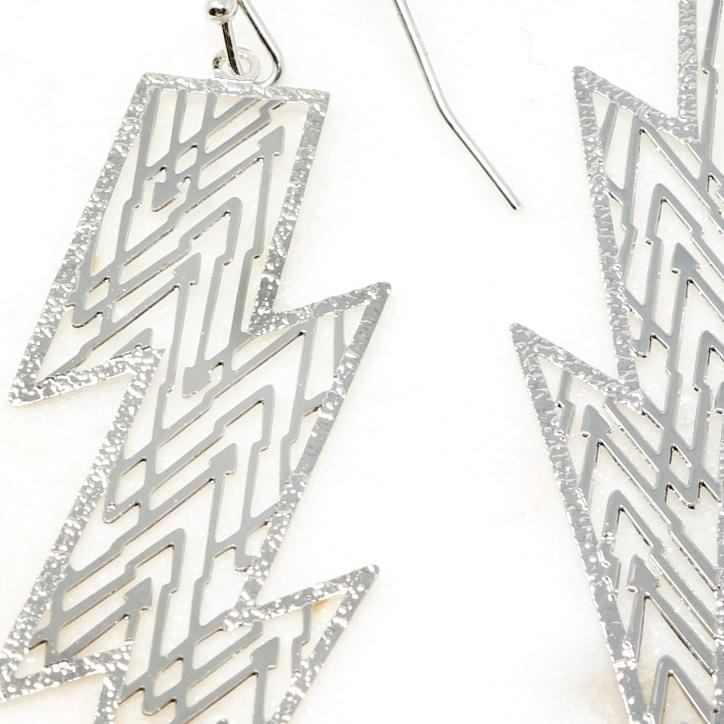 Lightning Bolt Earring - Bauble Sky