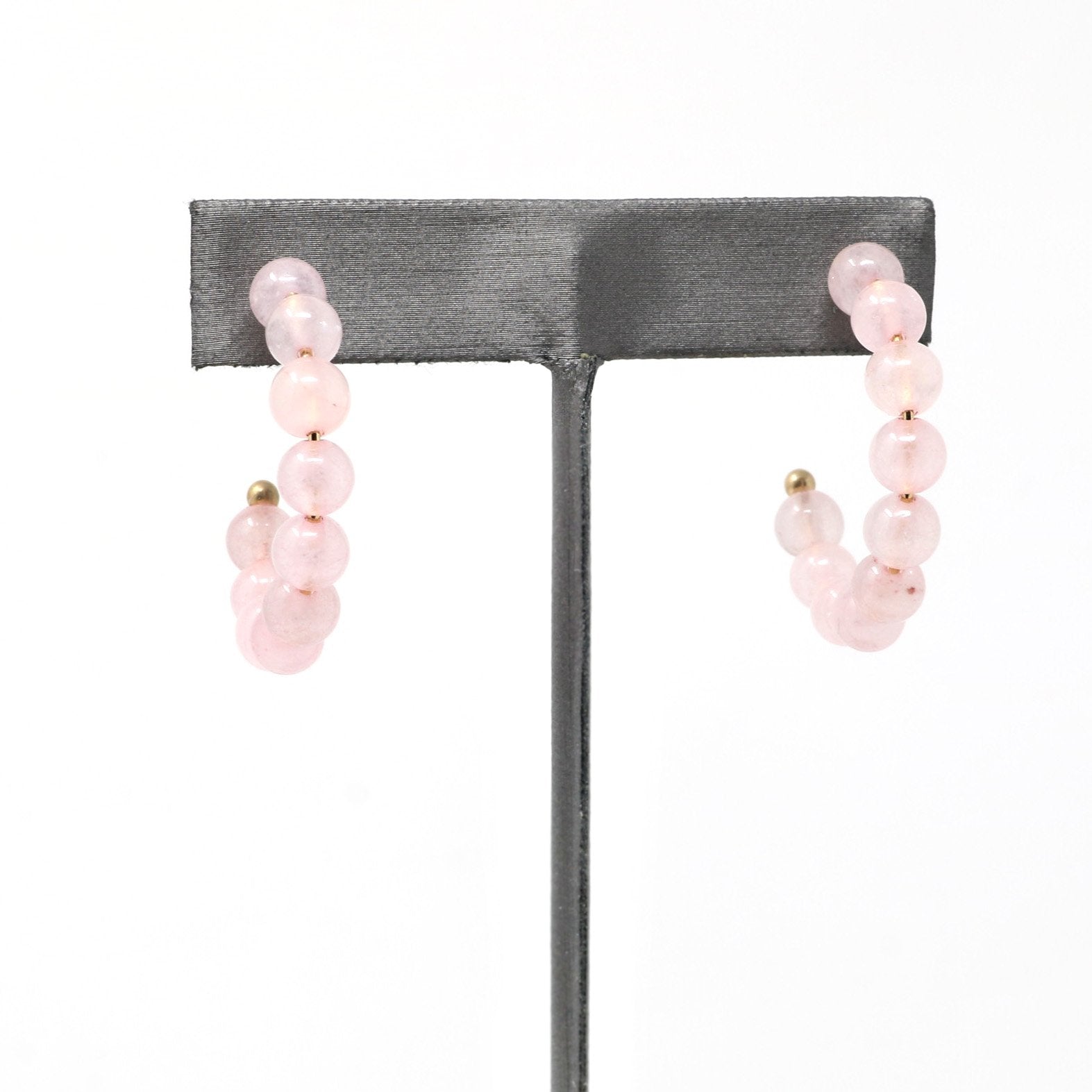 Semi-precious Stone Hoop Earring - Bauble Sky
