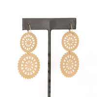 Geometric Metal Earring - Bauble Sky