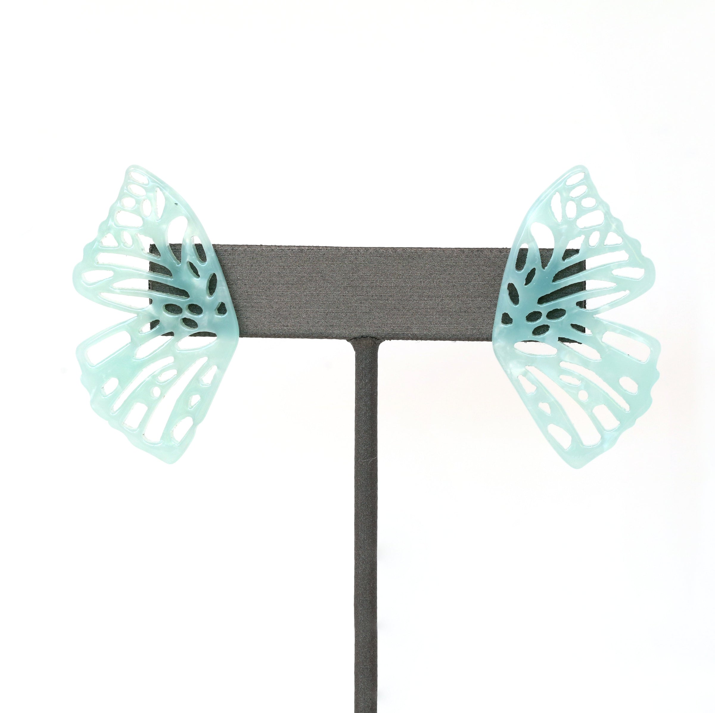 Butterly Resin Statement Earring - Bauble Sky
