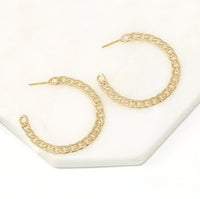 Chain Metal Hoop - Bauble Sky