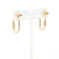 Carabiner Lock Stud Earring - Bauble Sky