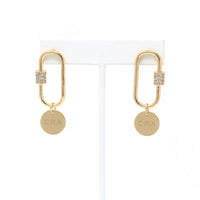 Personalized Carabiner Earring - Bauble Sky