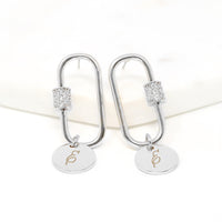 Personalized Carabiner Earring - Bauble Sky