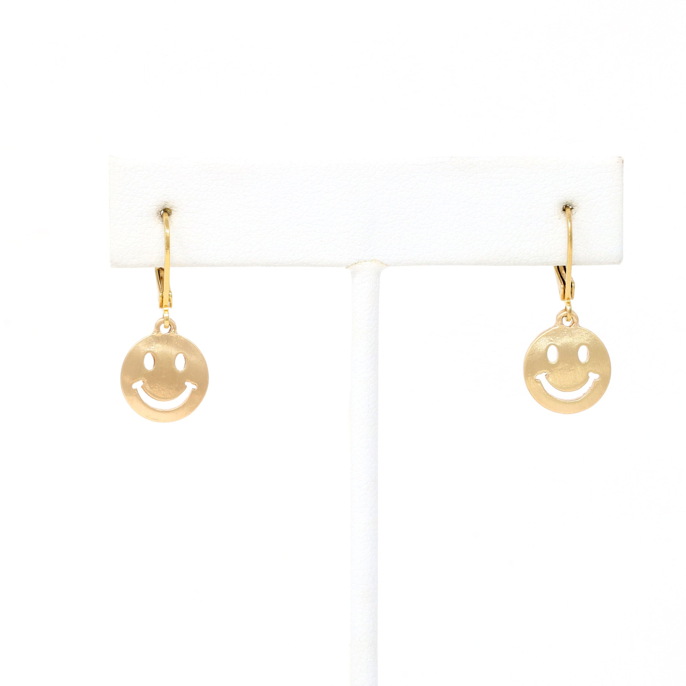 Smiley Face  Drop Earrings