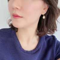 Smiley Face  Drop Earrings