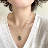 Abalone Double Layered Necklace