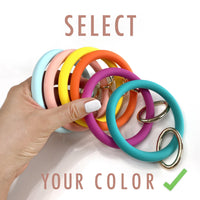 Silicone Keyring Bracelet with Star - Bauble Sky