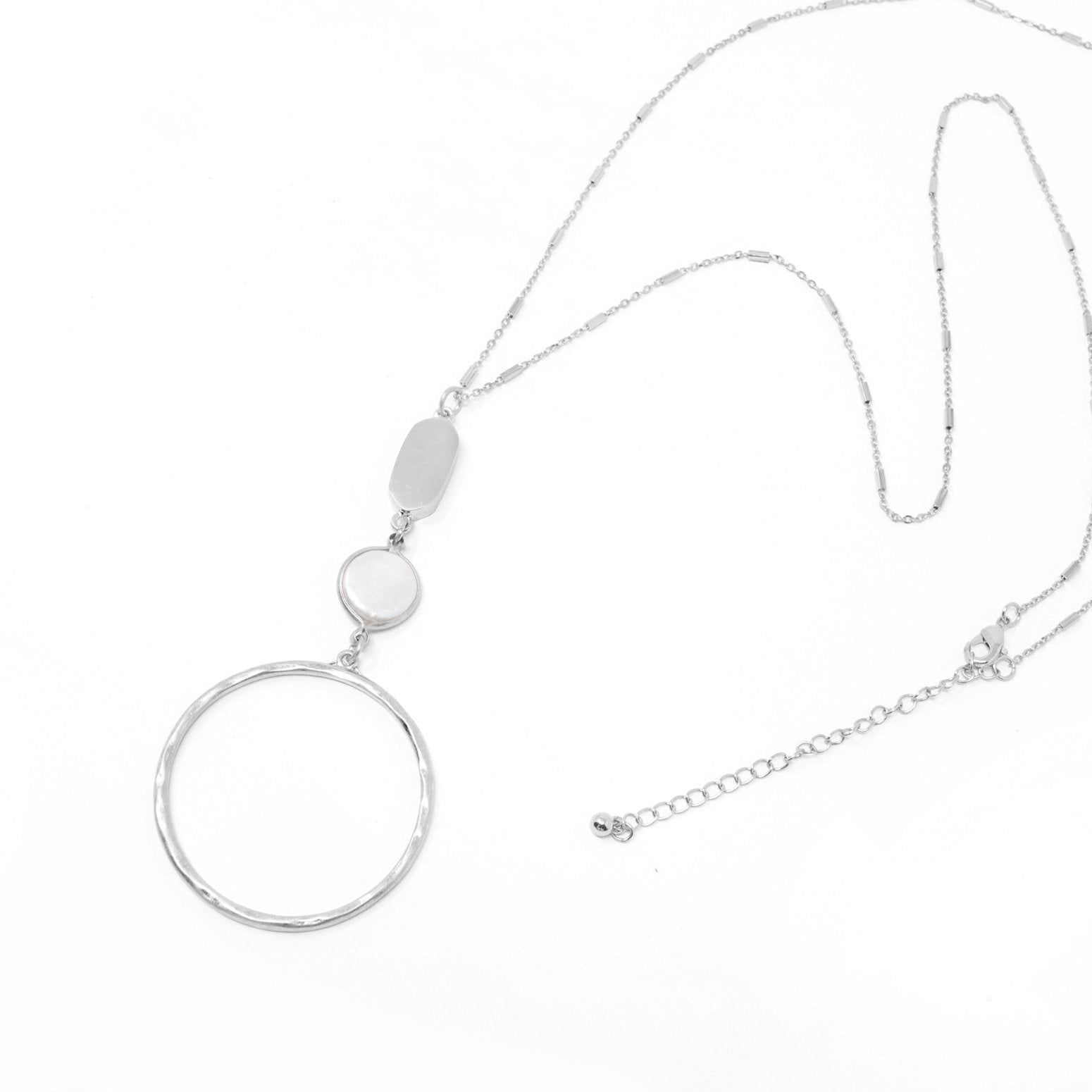 Freshwater Pearl Long Pedant Necklace - Bauble Sky