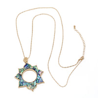 Abalone Shell Pendant Necklace - Bauble Sky