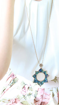 Abalone Shell Pendant Necklace - Bauble Sky