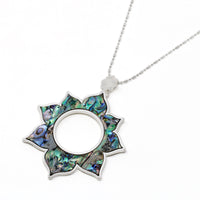 Abalone Shell Pendant Necklace - Bauble Sky