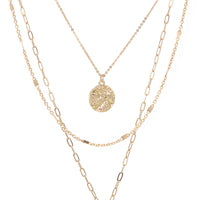 Personalized Initial & Name 3 Layer Necklace